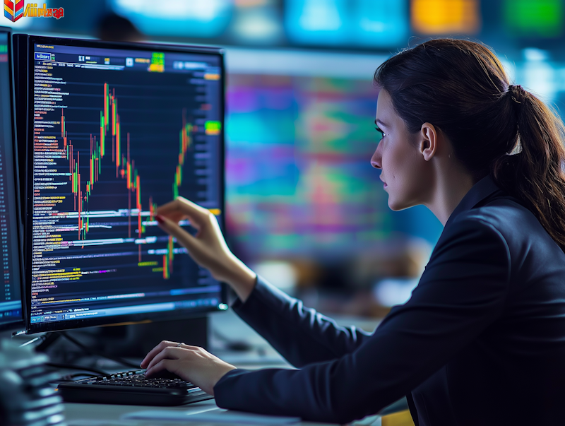 Interactive financial charts and analytics dashboard